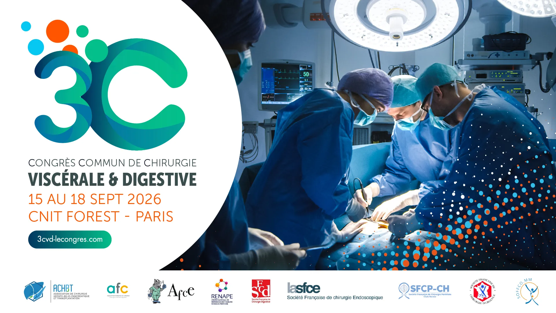 Cousin participe à la deuxième édition de 3CVD, nouveau congrès fédérateur pour la chirurgie digestive