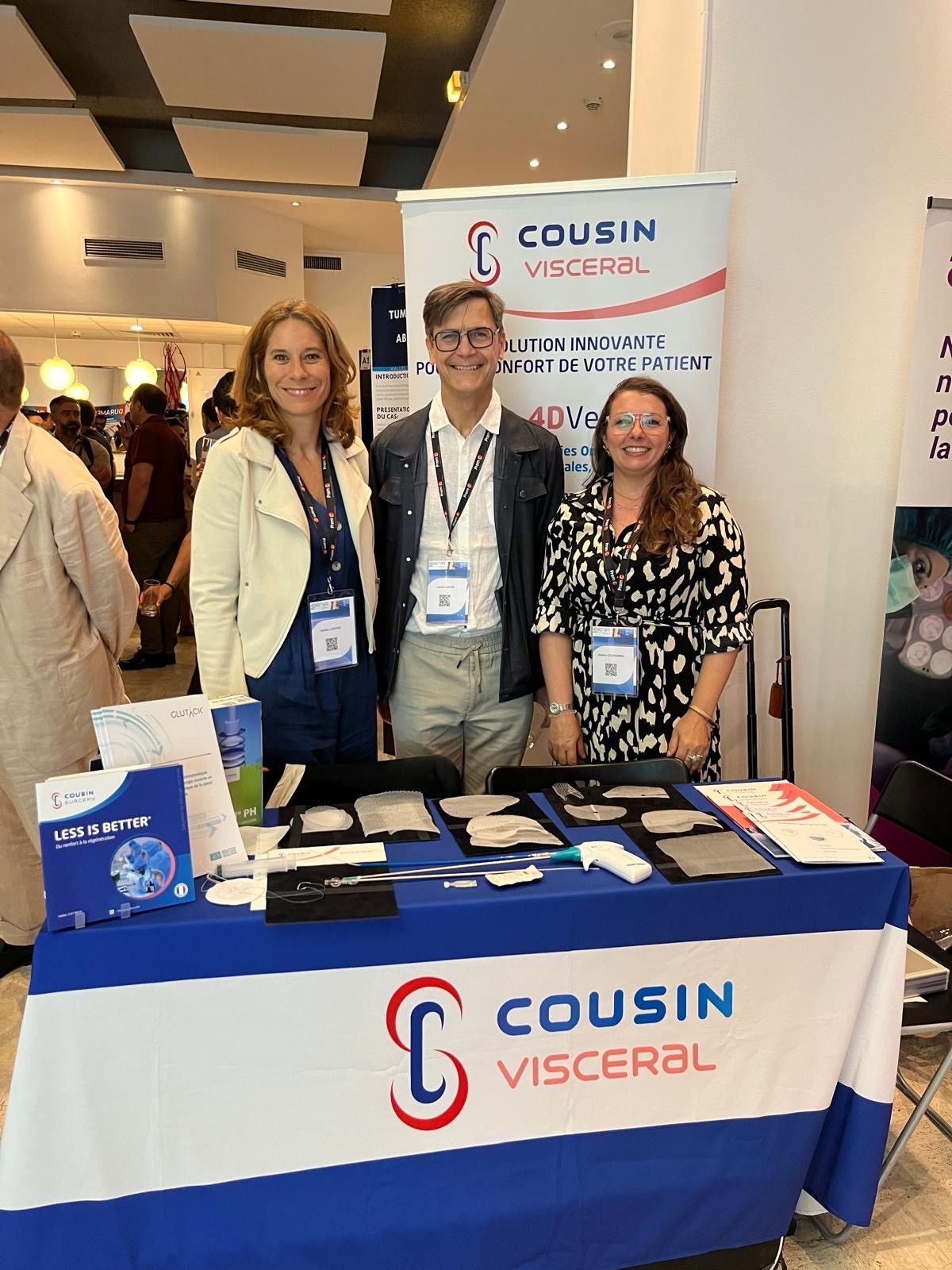 Cousin participe à Hernia France